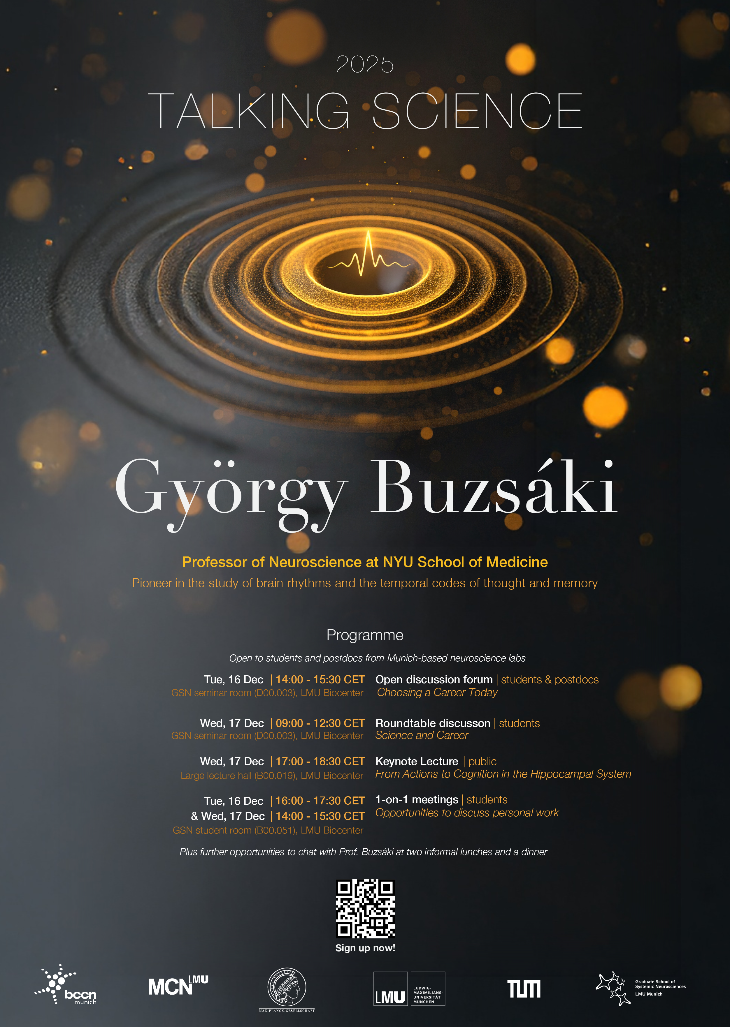 Talking Science 2025 poster